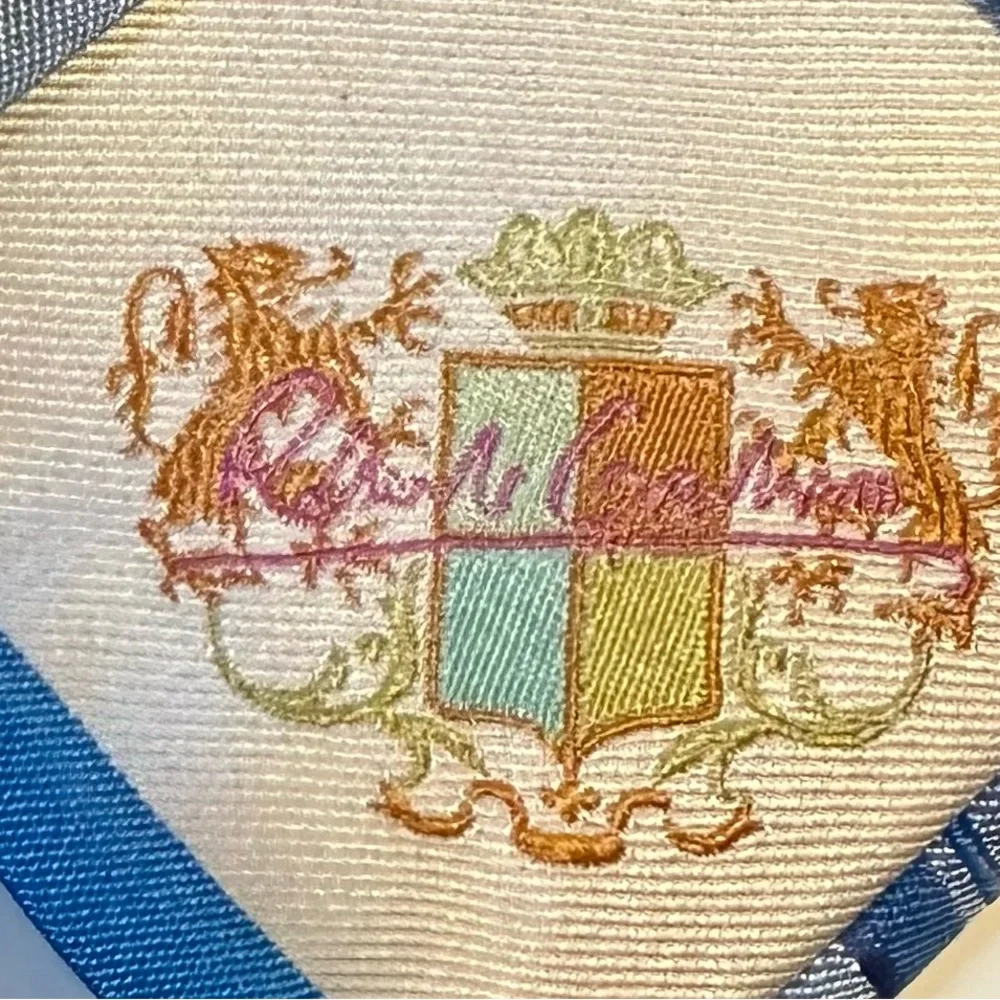 Robert Graham Silk Neck Tie‎ Blue Stripe